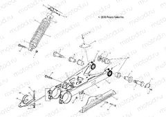 SWING ARM/SHOCK MOUNTING - A04CA32AA/AB/FA (4986248624B11) | SWING ARM/SHOCK MOUNTING - A04CA32AA/AB/FA (4986248624B11)