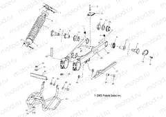 SWING ARM/SHOCK MOUNTING - A04CL50AA (4986288628B13) | SWING ARM/SHOCK MOUNTING - A04CL50AA (4986288628B13)
