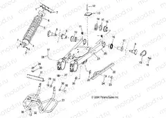 SWING ARM/SHOCK MOUNTING - A05CL50AA (4995019501B13) | SWING ARM/SHOCK MOUNTING - A05CL50AA (4995019501B13)