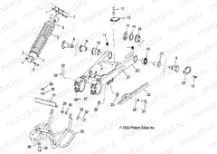 SWING ARM/SHOCK MOUNTING - A07CL50AA (4999201649920164B13) | SWING ARM/SHOCK MOUNTING - A07CL50AA (4999201649920164B13)