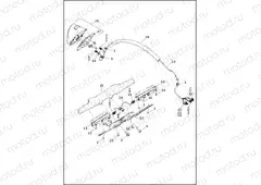 TAIL LAMP AND REAR TURN SIGNALS - FLDE