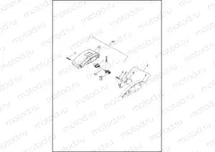 TAIL LAMP AND TURN SIGNALS, REAR - (CANADA, DOMESTIC)