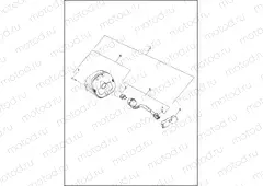 TAIL LAMP AND TURN SIGNALS, REAR - DOMESTIC - FLRT