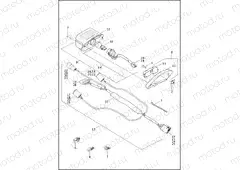 TAIL LAMP (CANADA, HDI, ENGLAND, JAPAN & AUSTRALIA)