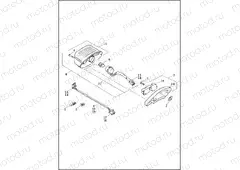 TAIL LAMP - FLSTC, FLSTF, FLSTFB & FXST