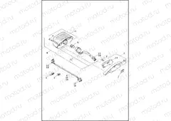 TAIL LAMP - FLSTC, FLSTF, FLSTFB & FXST