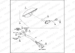 TAIL LAMP - FXSTD/I