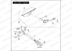 TAIL LAMP - FXSTD/I