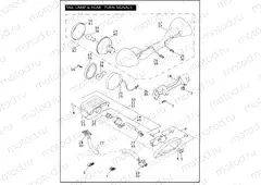 TAIL LAMP & REAR TURN SIGNALS (1 OF 2)
