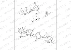 TAIL LAMP & REAR TURN SIGNALS