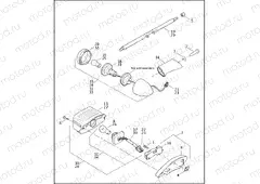TAIL LAMP & REAR TURN SIGNALS