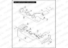 TAIL LAMP & REAR TURN SIGNALS
