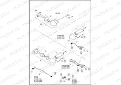 TAIL LAMP & TURN SIGNALS, REAR