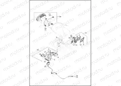 TAIL LAMP, TURN SIGNALS REAR, & LICENSE PLATE BRACKET - VRSCF