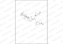 TAIL LAMPS AND TURN SIGNALS, REAR - XL883N, XL1200NS, XL1200X, XL1200XS