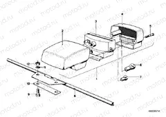 Tail light parts