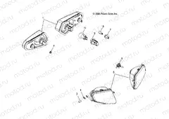 TAILLAMPS/WORKLAMPS/HEADLIGHTS - A05MH76AU/AW (4999200139920013C01) | TAILLAMPS/WORKLAMPS/HEADLIGHTS - A05MH76AU/AW (4999200139920013C01)