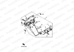 Taillight 1 (3VP1, 2, 3, 4, 7, 8, 9, A)