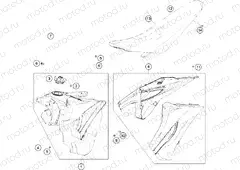 TANK, SEAT|Frame|07