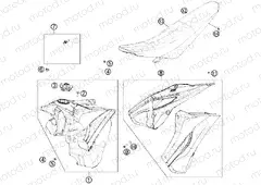 TANK, SEAT|Frame|07