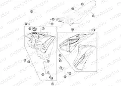 TANK, SEAT|Frame|07