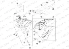 TANK, SEAT|Frame|07