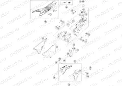 TANK, SEAT|Frame|07