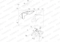 TANK, SEAT|Frame|07