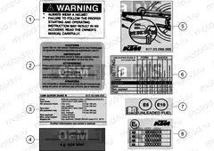 TECHNIC INFORMATION STICKER