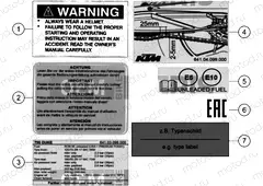 TECHNIC INFORMATION STICKER
