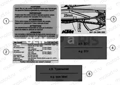 TECHNIC INFORMATION STICKER