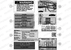 TECHNIC INFORMATION STICKER