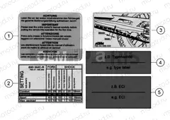 TECHNIC INFORMATION STICKER