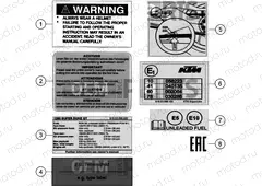 TECHNIC INFORMATION STICKER