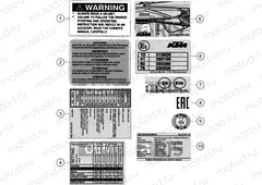 TECHNIC INFORMATION STICKER