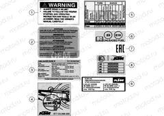 TECHNIC INFORMATION STICKER