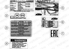 TECHNIC INFORMATION STICKER