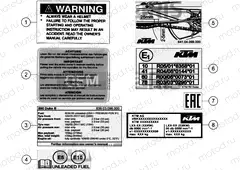 TECHNIC INFORMATION STICKER