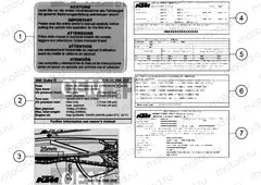 TECHNIC INFORMATION STICKER