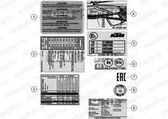 TECHNIC INFORMATION STICKER