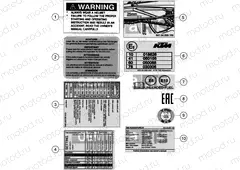 TECHNIC INFORMATION STICKER