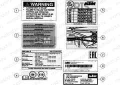 TECHNIC INFORMATION STICKER