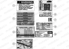 TECHNIC INFORMATION STICKER