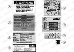 TECHNIC INFORMATION STICKER