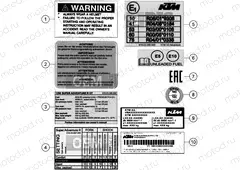 TECHNIC INFORMATION STICKER