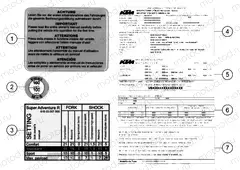 TECHNIC INFORMATION STICKER