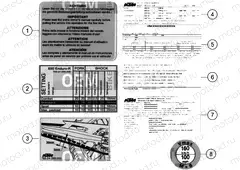 TECHNIC INFORMATION STICKER