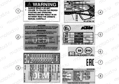 TECHNIC INFORMATION STICKER