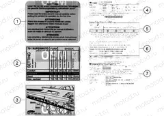 TECHNIC INFORMATION STICKER|Frame|80