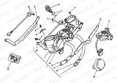 THROTTLE BODY » INTAKE, CARBURETTOR